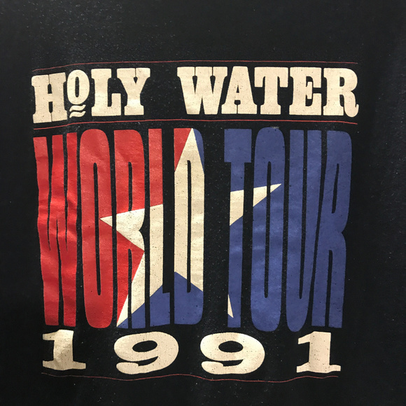 Vintage Bad Company 1990 Holy Water T-Shirt Sz L - Picture 5 of 8